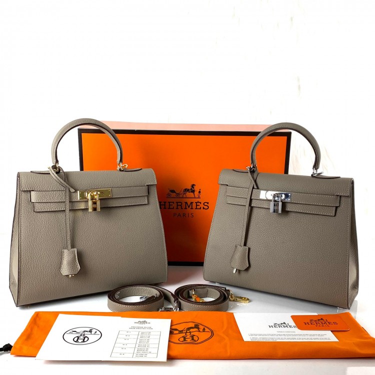 HERMES KELLY 28 CM VİZON